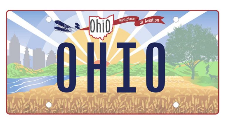 New Standard Ohio License Plate Design Revealed 100 5 WKXA